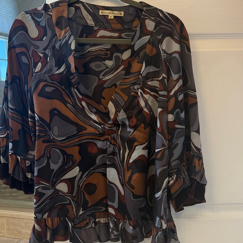 Nanette Lepore silk blouse